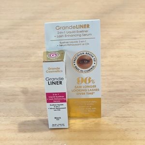 New Grande Cosmetics GrandeLINER Liquid Eyeliner with Lash Enhancing Serum NEW